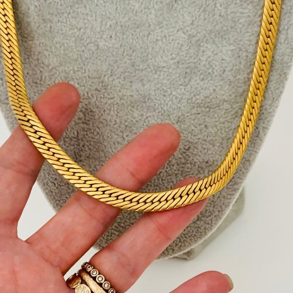 Vintage Givenchy 1980's Herringbone Chain